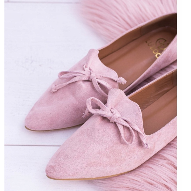 Lu Boo Pink Ballerina Lordsy Spitz Suede Felicianossa vaaleanpunainen 1