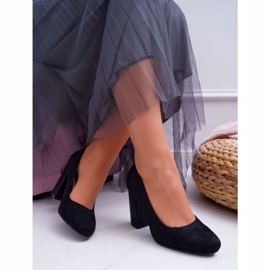 Naisten Avokkaat Sergio Leone PB200 Suede Black Selva musta 2