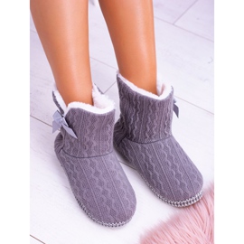 Vinceza Kotimaiset harmaat lämpimät naisten saappaat Duffy 1