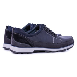 KOMODO Miesten Brogues Navy Blue Outdoor Ivar2 tummansininen 1