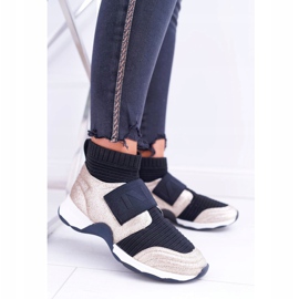 Naisten urheilujalkineet Lu Boo, jossa on kullanvärinen glitterphantom musta monivärinen keltainen 2