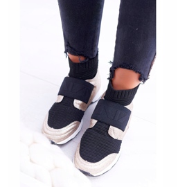 Naisten urheilujalkineet Lu Boo, jossa on kullanvärinen glitterphantom musta monivärinen keltainen 1