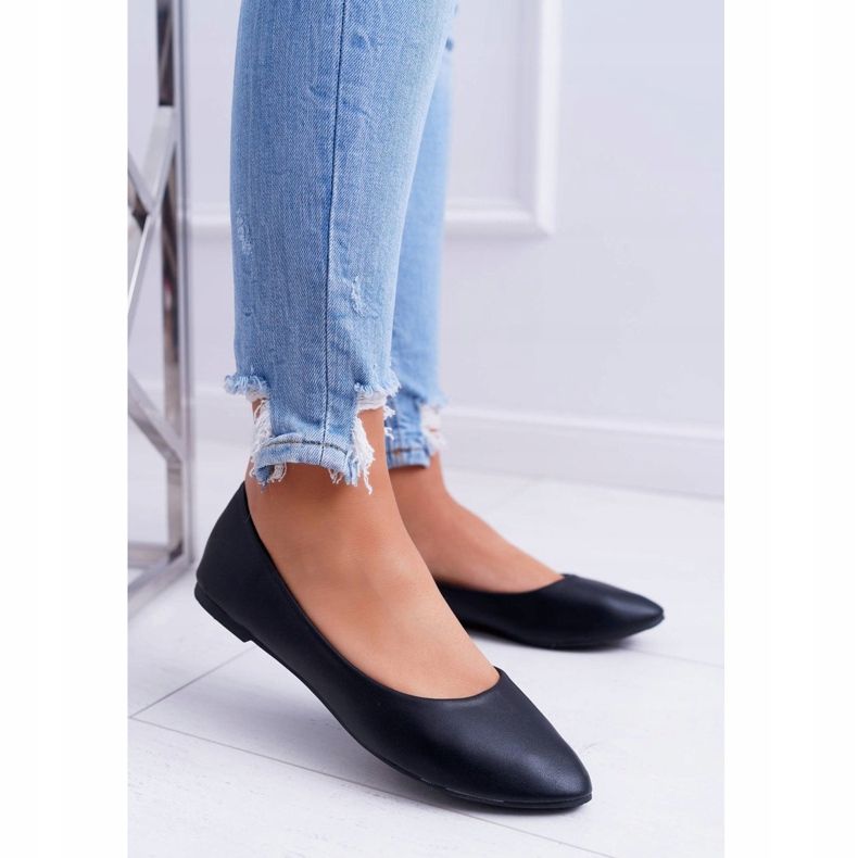 PS1 Klassiset naisten ballerinat Black Lumen musta 1