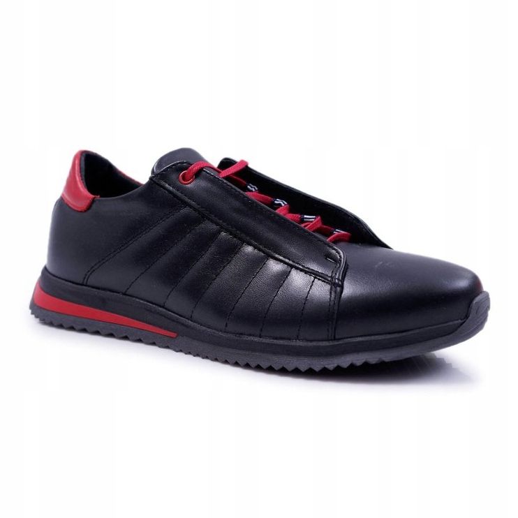 Bednarek Polish Shoes Miesten Brogues Bednarek Sport Nahka Musta Geos 1