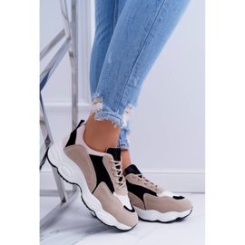 NFR Naisten urheilukengät Suede Beige Lollipop 2