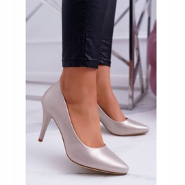 Naisten korkokengät Sergio Leone 1399 Golden Greca kultainen 1