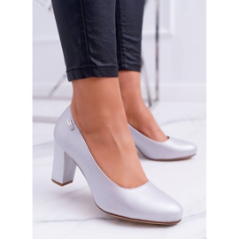 Naisten Avokkaat Sergio Leone PB130 Silver Pearl Amber harmaa 2