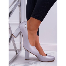 Naisten Avokkaat Sergio Leone PB130 Silver Pearl Amber harmaa 1