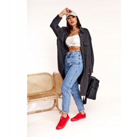 Naisten lenkkarit Big Star Red AA274007 punainen 2