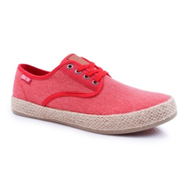 Miesten lenkkarit Espadrilles Big Star Red AA174173 punainen 1