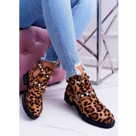 NFR Panther -saappaat, joissa on leikkaukset Cadenza ruskea 1