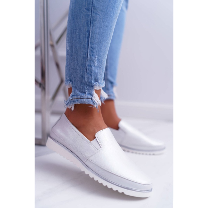 Naisten Loaferit Sergio Leone Silver Magento harmaa 1