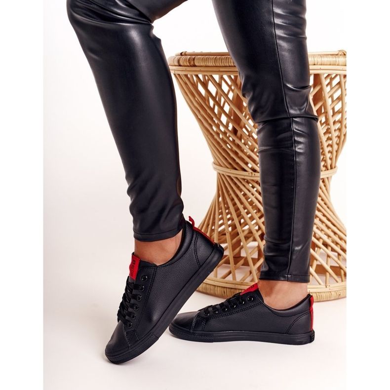 Naisten lenkkarit Big Star vyöllä musta DD274687 1