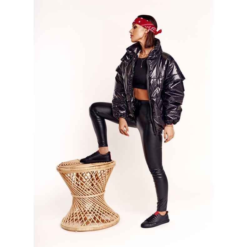 Naisten lenkkarit Big Star vyöllä musta DD274687 2