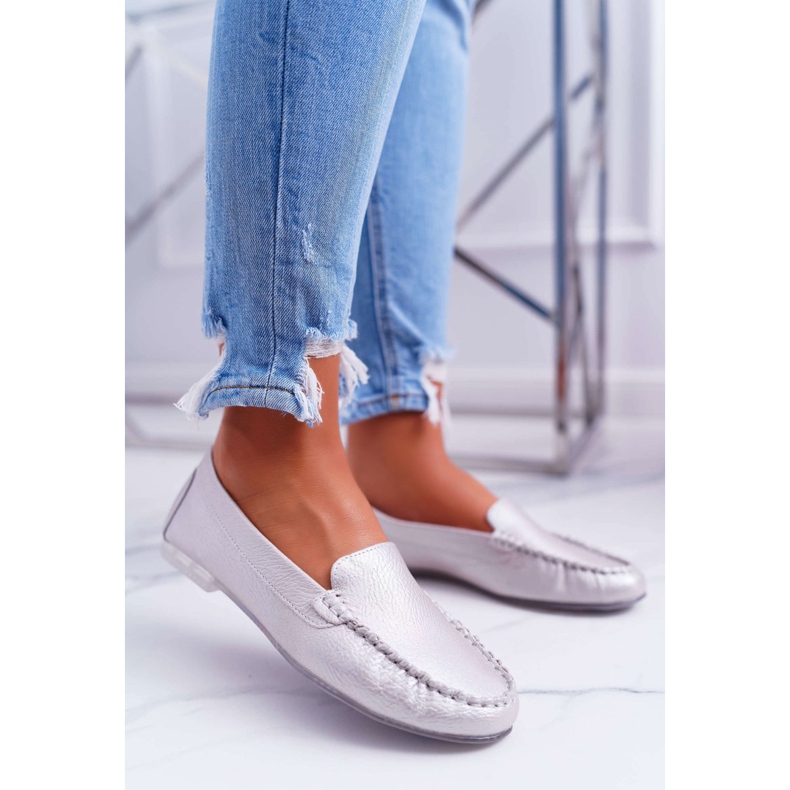 Naisten Loaferit Sergio Leone Pink Pearl Winted vaaleanpunainen 1