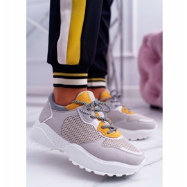 NFR Naisten urheilukengät Korkea pohja Keltainen Chillout harmaa monivärinen 1