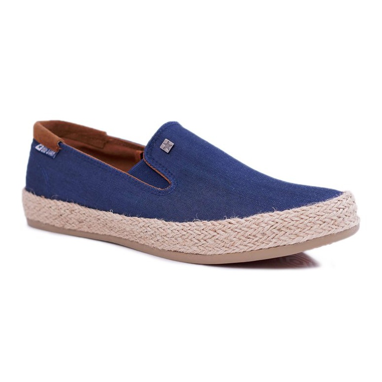 Miesten lenkkarit Espadrilles Big Star Navy Blue DD174246 laivastonsininen 1