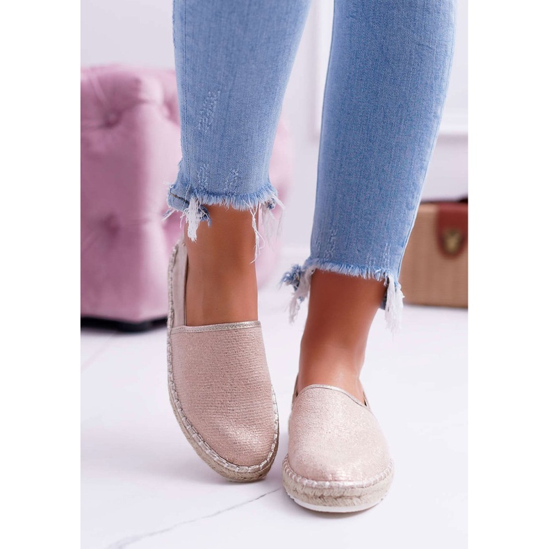 Naisten espadrillit Big Star, punottu pohja beige DD274769 2