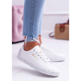 Naisten lenkkarit Big Star Red Star White AA274A007 valkoinen 1