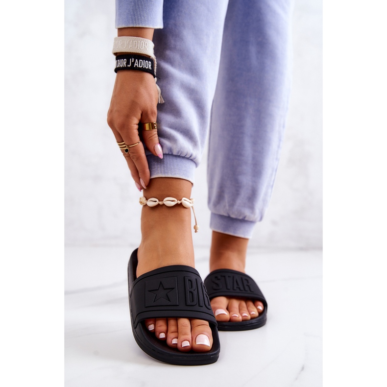 Naisten tossut Big Star Black DD274A271 musta 1