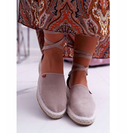 Naisten Espadrilles Big Star Beige Platform DD274A193 2