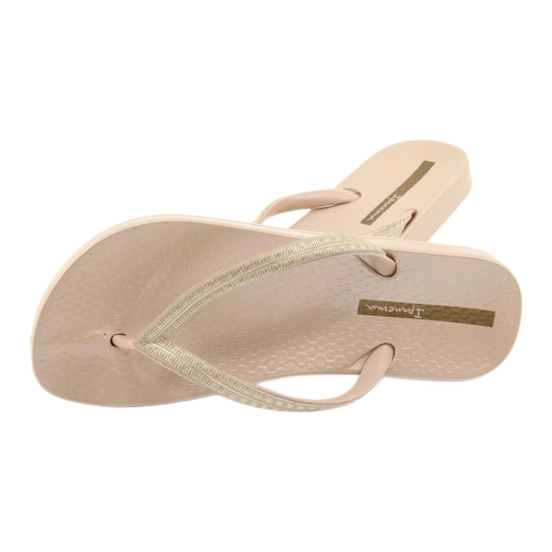Ipanema 82763 beige varvastossut kultainen 4