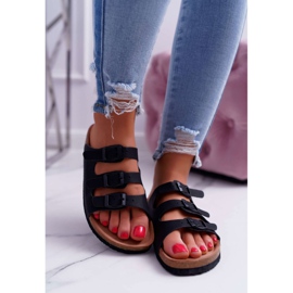 Naisten mustat tohvelit Big Star DD274139 2