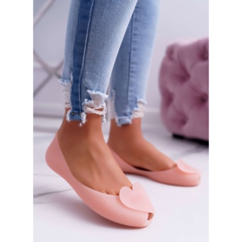 Vaaleanpunaiset naisten ballerinat Meliski Hearts Opacify vaaleanpunainen 1