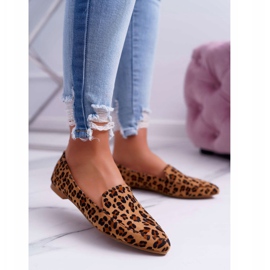 Naisten Loaferit Lu Boo Leopard Magnus ruskea 1