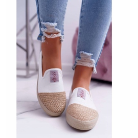 Cross Jeans Naisten Espadrilles Cross Farkut Valkoinen DD2R4044 2