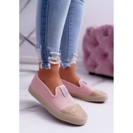 Cross Jeans Naisten Espadrilles Cross Farkut Pinkki DD2R4048 vaaleanpunainen 1