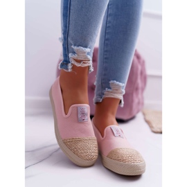 Cross Jeans Naisten Espadrilles Cross Farkut Pinkki DD2R4048 vaaleanpunainen 2