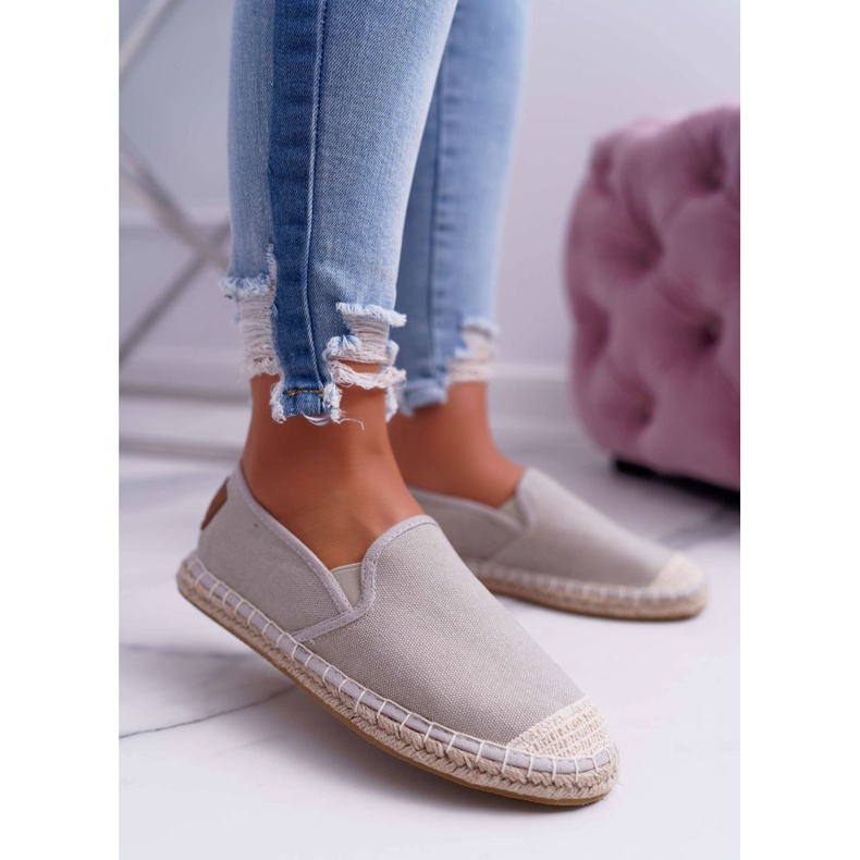 Cross Jeans Naisten Espadrilles Cross Farkut Harmaa DD2R4104 1