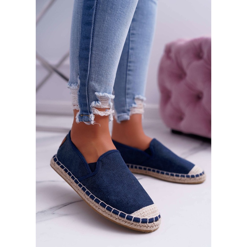 Cross Jeans Naisten Espadrilles Cross -farkut laivastonsininen DD2R4108 tummansininen 1