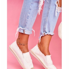 PS1 Naisten Espadrilles White Flaure valkoinen 1