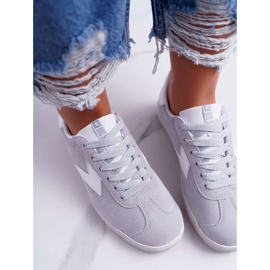 Naisten urheilukengät Big Star Grey DD274296 harmaa 1