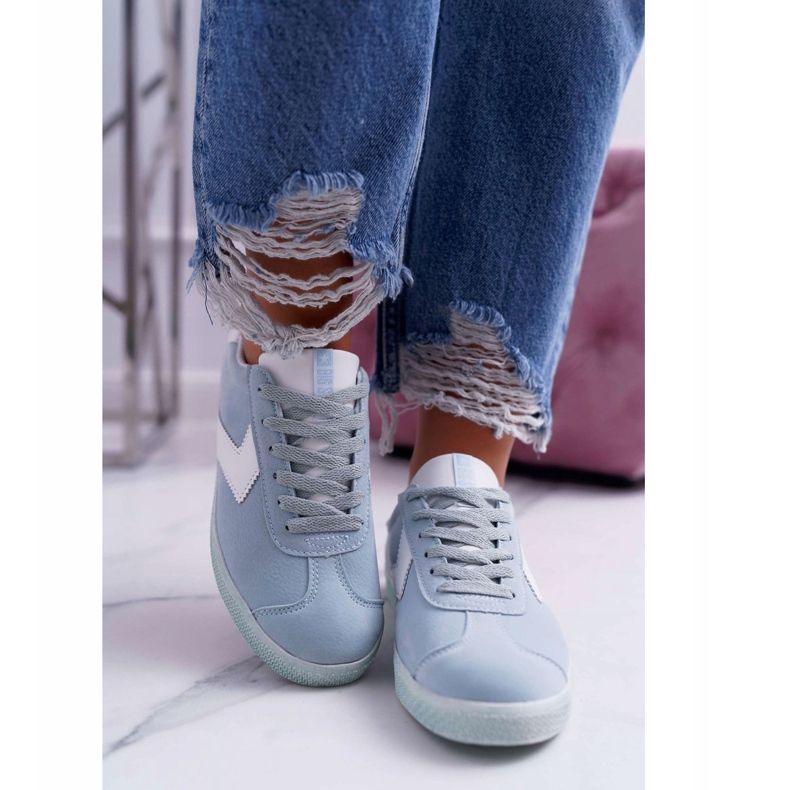 Naisten urheilukengät Big Star Blue DD274301 sininen 2