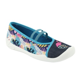 Befado lasten kengät 116Y270 sininen vaaleanpunainen harmaa monivärinen 2