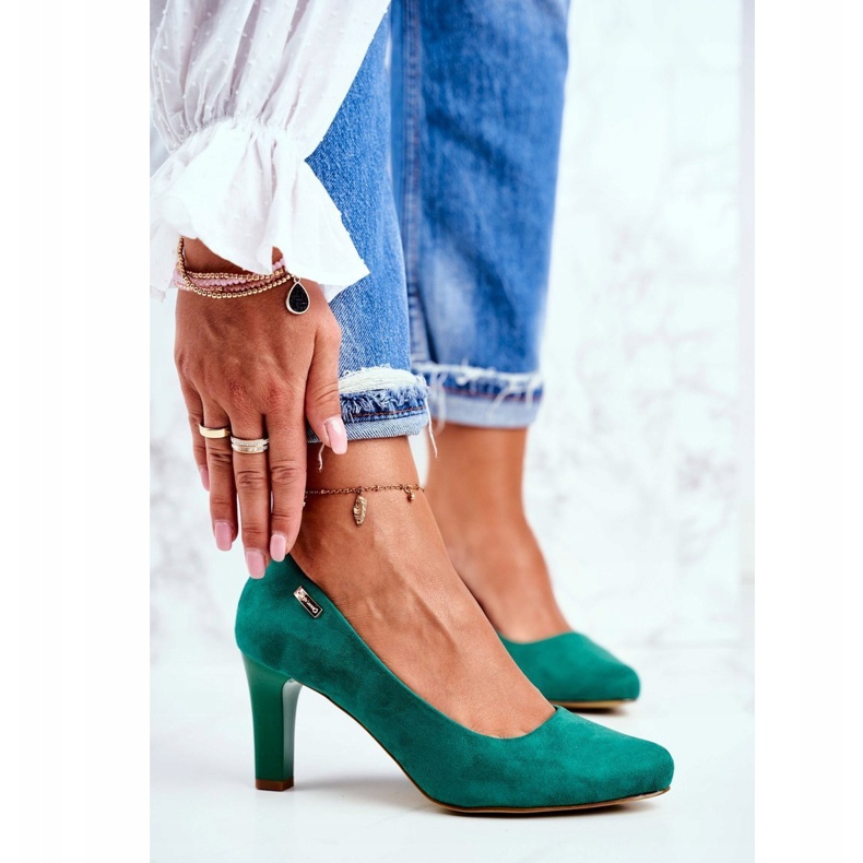 Sergio Leone Naisten Avokkaat Vihreä Mokkanahka Orsola 1