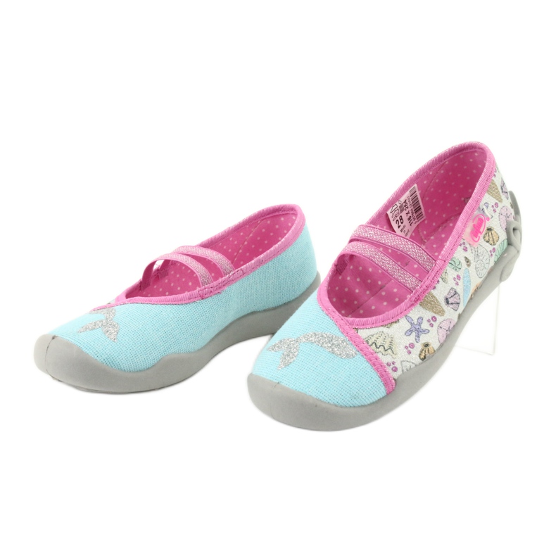 Befado lasten kengät 116X264 violetti sininen vaaleanpunainen harmaa vihreä keltainen 3