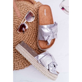 Naisten tossut Vices Hopea 6275 harmaa 2