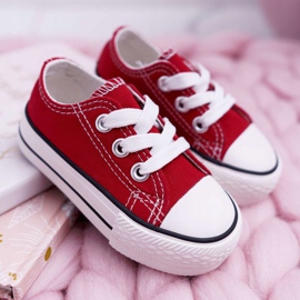 FRROCK Lasten punaiset Filemon Classic lenkkarit punainen 1