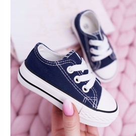 FRROCK Lasten klassiset laivastonsiniset Filemon -lenkkarit sininen 2