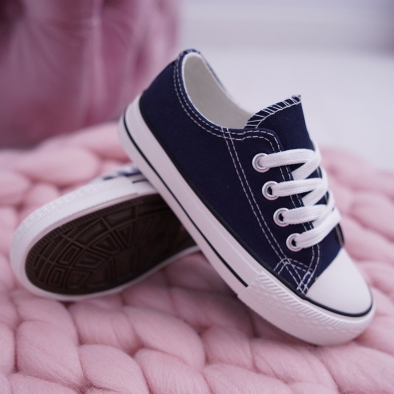 EVE Laivastonsininen Filemon Youth Shoes Tennarit tummansininen 1