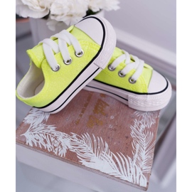 FRROCK Lasten lenkkarit Brocade Lime Neon Misty keltainen 4