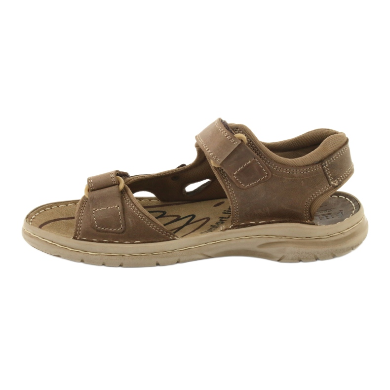 Riko 552 comfort miesten sandaalit beige 1