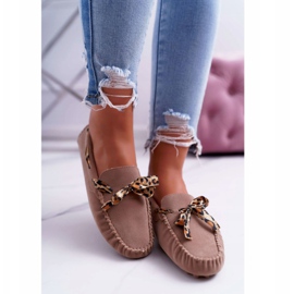 Naisten Loaferit Lu Boo Mukava Beige Plummy 2