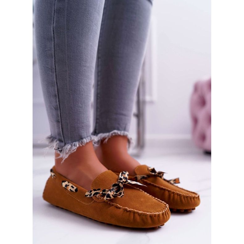 Naisten Loaferit Lu Boo Mukava Camel Plummy ruskea 1