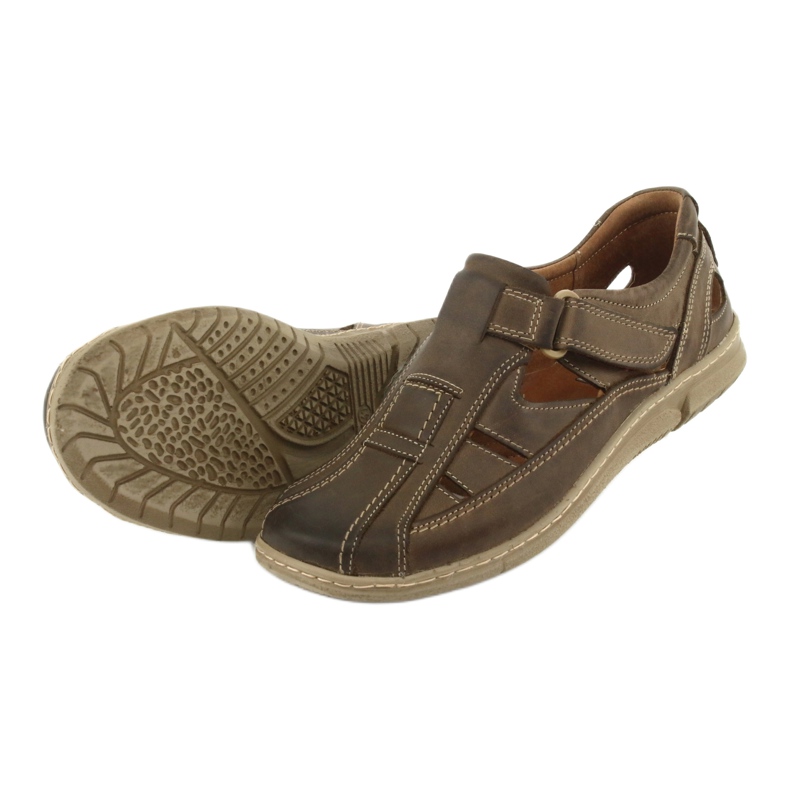 Riko 458 comfort miesten sandaalit khaki 4