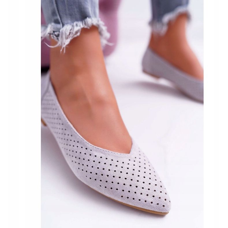 Naisten ballerinat Lu Boo, harmaa jälkiruoka 2